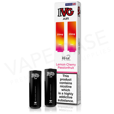Lemon Cherry Passionfruit IVG Air Prefilled Pod