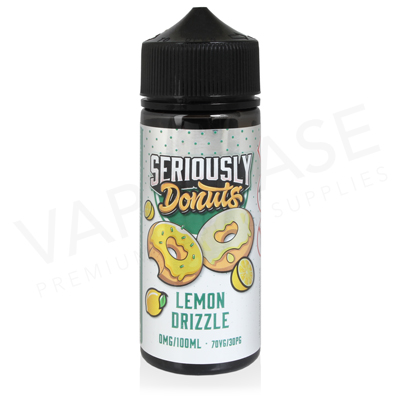 Lemon Drizzle Shortfill E-Liquid by Seriously Donuts 100ml