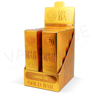 Lemon Ice Gold Bar Disposable Vape 