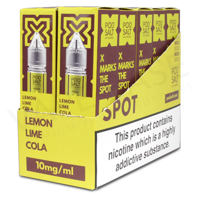 Lemon Lime Cola Nic Salt E-Liquid by Pod Salt Nexus