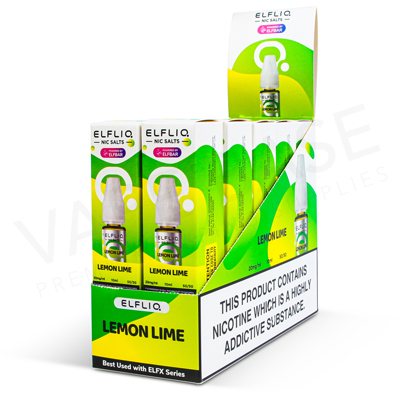 Lemon Lime Nic Salt E-Liquid by Elfliq