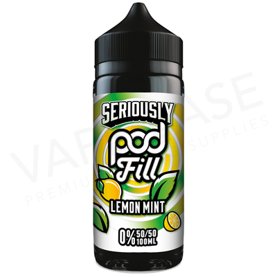 Lemon Mint E-Liquid by Seriously Pod Fill 100ml