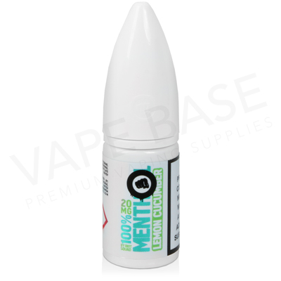 Lemon & Cucumber Hybrid Salt E-liquid by Riot Squad
