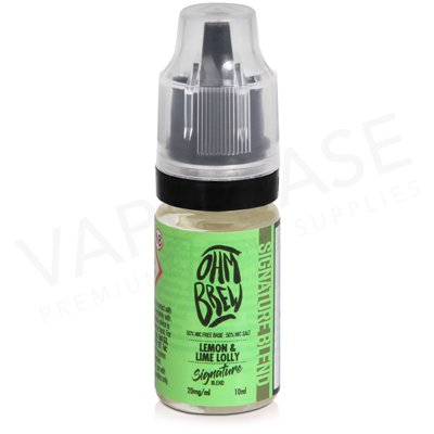 Lemon & Lime Lolly Nic Salt E-Liquid by Ohm Brew