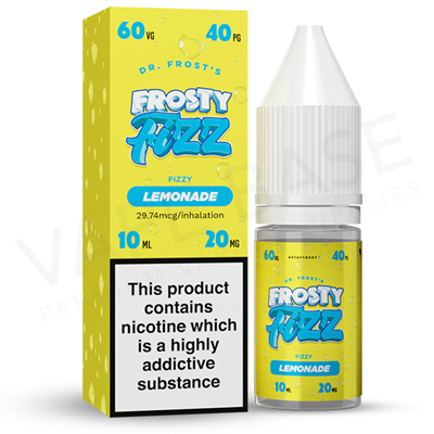 Fizzy Lemonade E-Liquid by Dr Frost Frosty Fizz Salts