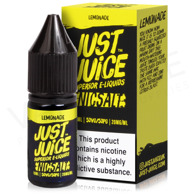 Lemonade Nic Salt E-Liquid by Just Juice