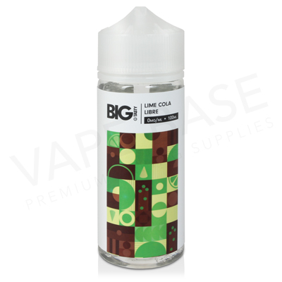 Lime Cola Libre Shortfill E-Liquid by Big Tasty 100ml