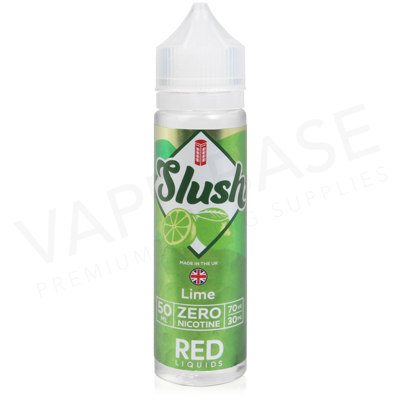 Lime Shortfill E-Liquid by Red Liquid Slush 50ml