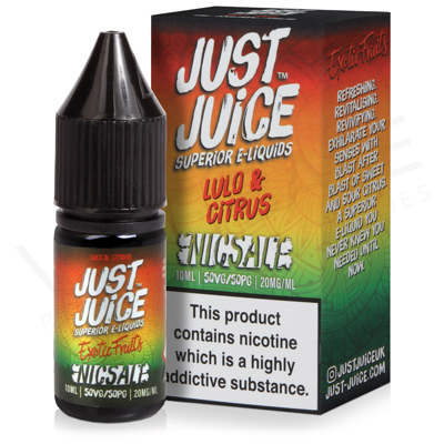 Lulo & Citrus Nic Salt E-Liquid by Just Juice