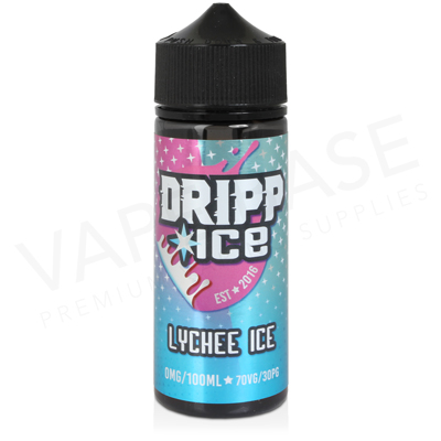 Lychee Ice Shortfill E-Liquid by Dripp Ice 100ml
