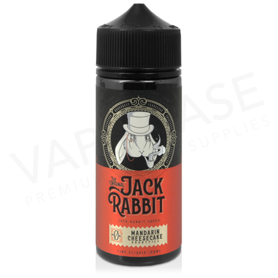 Mandarin Cheesecake Shortfill E-Liquid by Jack Rabbit 100ml