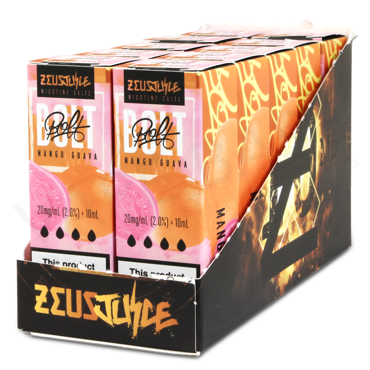 **Discontinued** Mango Guava Nic Salt E-Liquid by Bolt