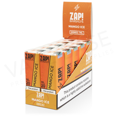 Mango Ice E-Liquid by ZAP! Bar Salts