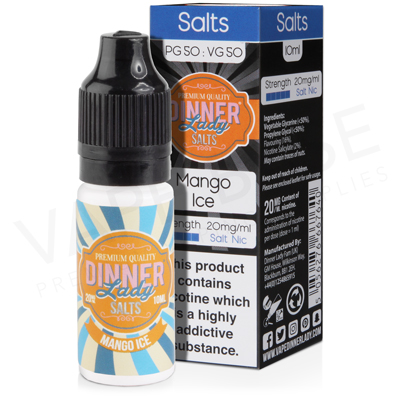 Mango Ice Nic Salt E-Liquid by Dinner Lady