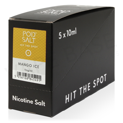 Mango Ice Nicotine Salt E-Liquid by Pod Salt