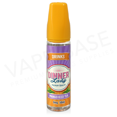 Mango Iced Tea Shortfill E-Liquid by Dinner Lady 50ml