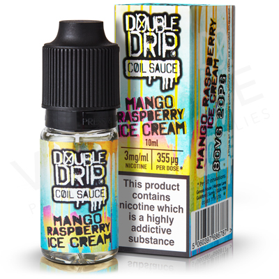 Mango Raspberry Ice Cream E-Liquid by Double Drip