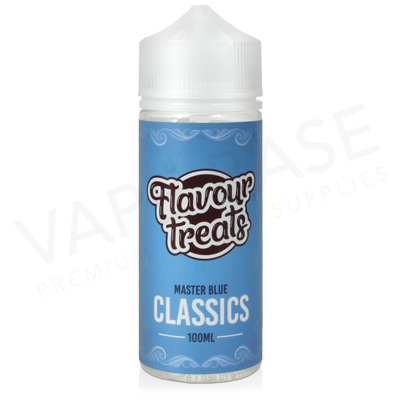 Master Blue Shortfill E-Liquid by Flavour Treats Classics 100ml