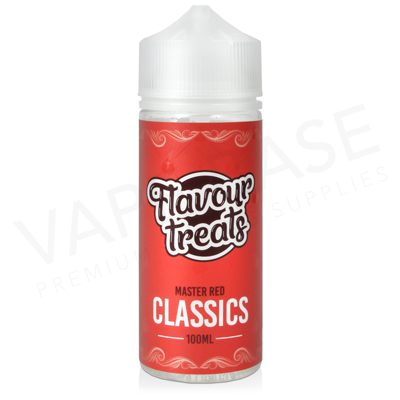 Master Red Shortfill E-Liquid by Flavour Treats Classics 100ml