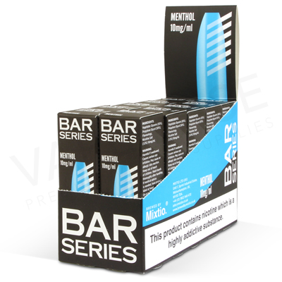 Menthol Nic Salt E-Liquid by Bar Series