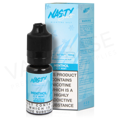 Menthol Nic Salt E-Liquid by Nasty Juice