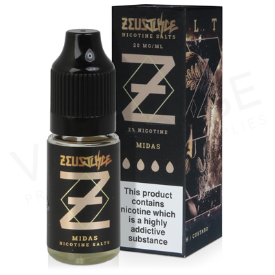 Midas Nic Salt E-Liquid by Zeus Juice