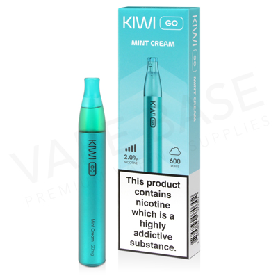 Mint Cream KIWI Go Disposable Vape 