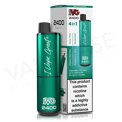 Mint Edition IVG 2400 Disposable Vape