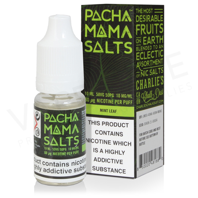 Mint Leaf E-Liquid by Pacha Mama Salts