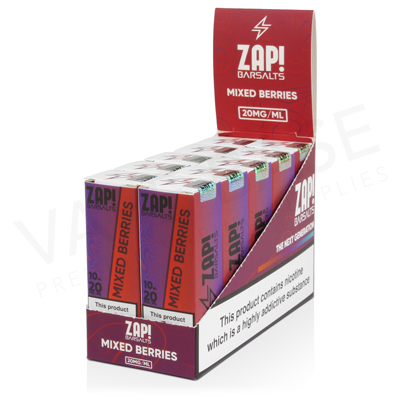 Mixed Berries E-Liquid by ZAP! Bar Salts