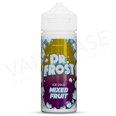 Mixed Fruit E-Liquid by Dr Frost Polar Ice Shortfills 100ml