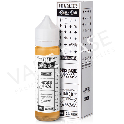 Mustache Milk E-Liquid by Charlie's Chalk Dust 50ml