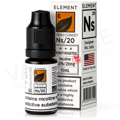 NS20 + NS10 Honey Roast Tobacco E-Liquid by Element Tobacconist