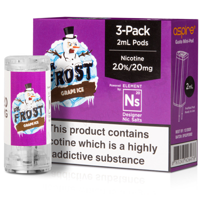NS20 + NS10 Grape Ice Pod E-Liquid by Dr Frost