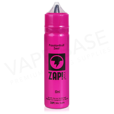 Passionfruit Zest E-Liquid by Zap! Juice 50ml