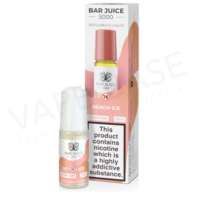 Peach Ice E-Liquid by Bar Juice 5000