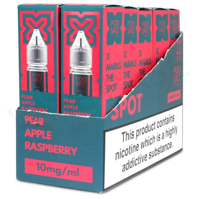 Pear Apple Raspberry Nic Salt E-Liquid by Pod Salt Nexus