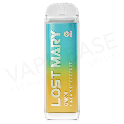 Pineapple Coconut Lost Mary QM600 Disposable Vape