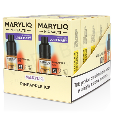 Pineapple Ice Nic Salt E-Liquid by Maryliq