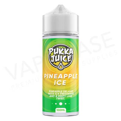 Pineapple Ice Shortfill E-Liquid by Pukka Juice 100ml