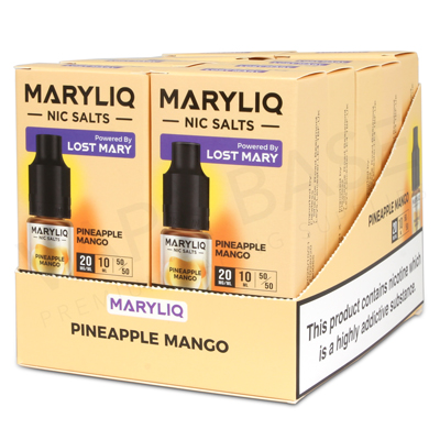 Pineapple Mango Nic Salt E-Liquid by Maryliq