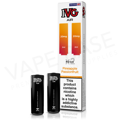 Pineapple Passionfruit IVG Air Prefilled Pod