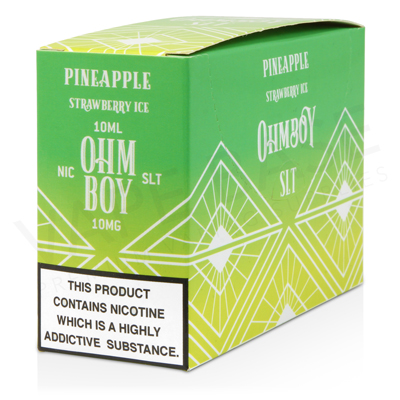 Pineapple Strawberry Ice E-Liquid by Ohm Boy SLT