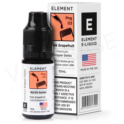 Pink Grapefruit Dripper E-Liquid by Element