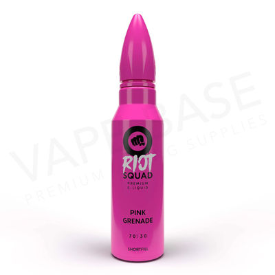 Pink Grenade Shortfill E-Liquid by Riot Squad 50ml