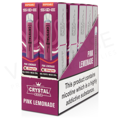 Pink Lemonade Crystal Bar Disposable Vape