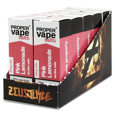 **Discontinued** Pink Lemonade E-Liquid by Proper Vape Salts