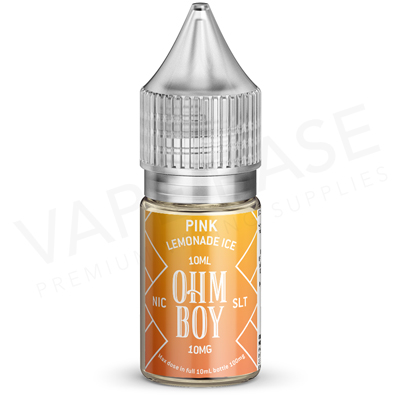 Pink Lemonade Ice E-Liquid by Ohm Boy SLT