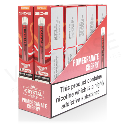 Pomegranate Cherry Crystal Bar Disposable Vape
