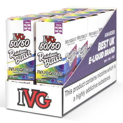 Rainbow Blast E-Liquid by IVG 50/50